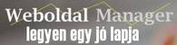 Weboldal Manager - weboldal készítés - weboldal optimalizálás - online marketing
